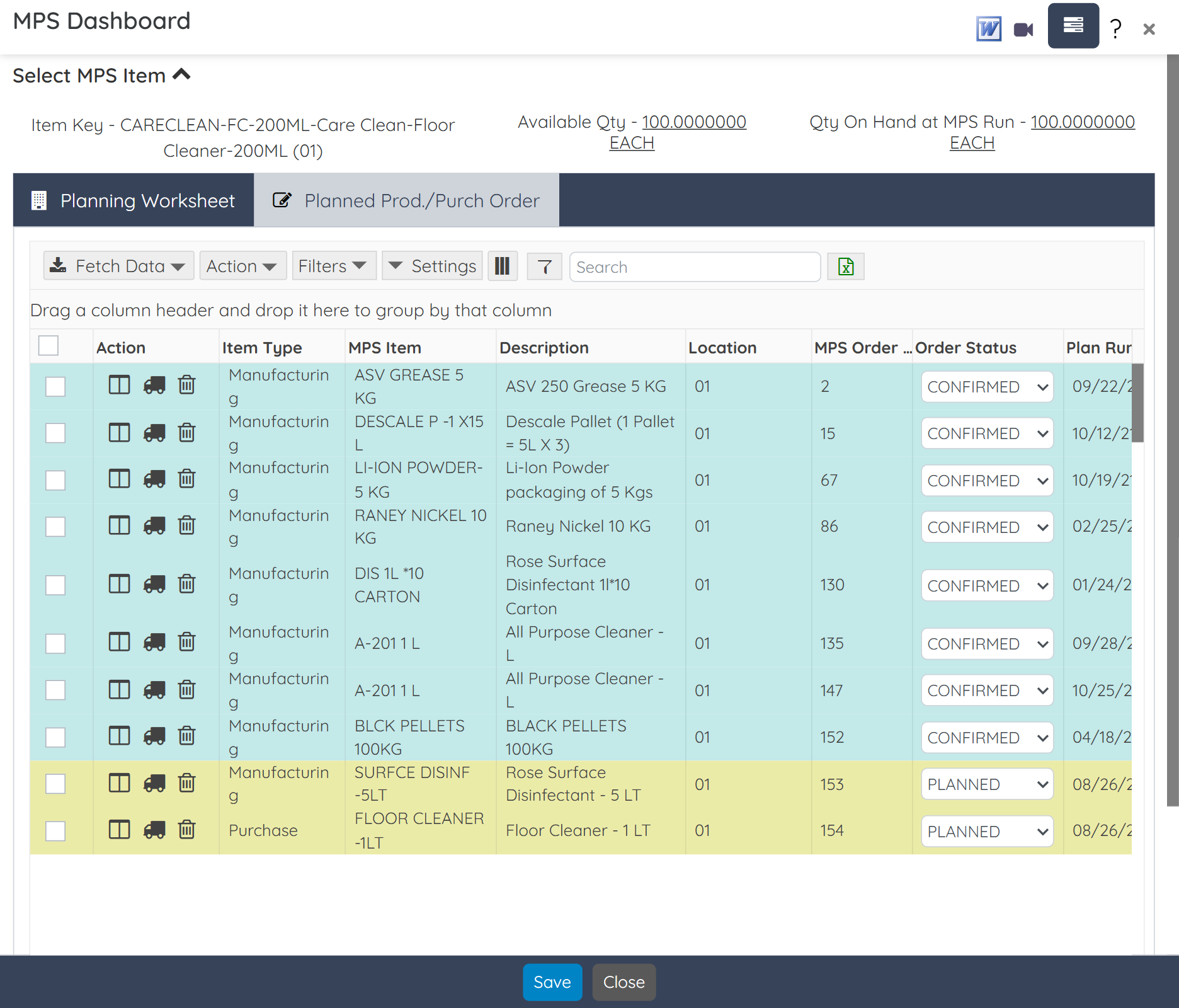 Chemical-Planning-Scheduling-and-Visibility