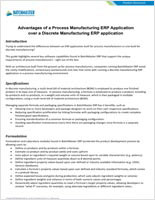 Process vs Discrete Overview