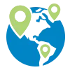 Geographies supported
