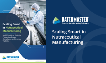 Scaling Smart in Nutraceutical Manufacturing