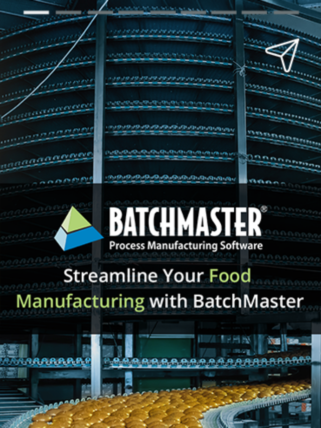 Streamline Your Food Manufacturing with BatchMaster