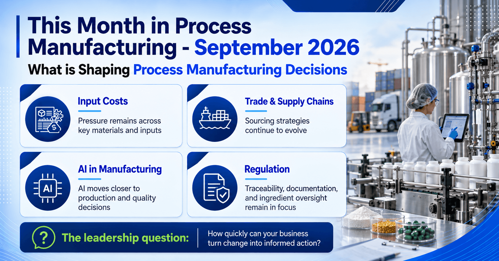 This Month in Process Manufacturing – September 2026 